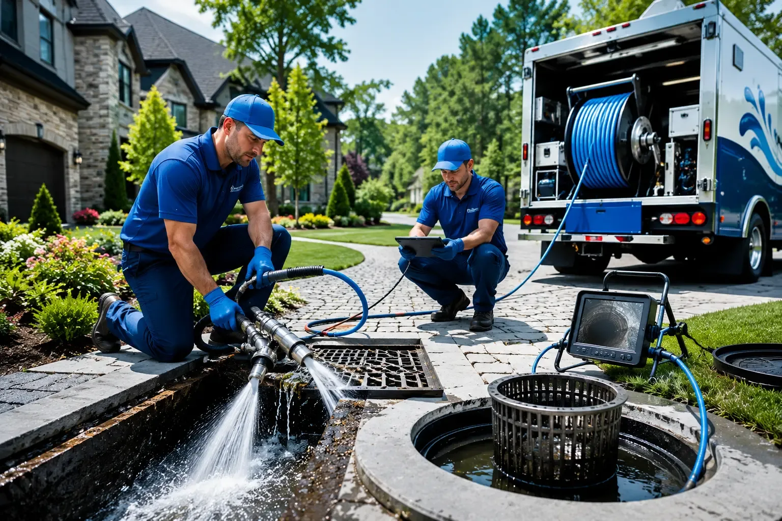 Local outdoor drain cleaning professionals in Germansville, PA